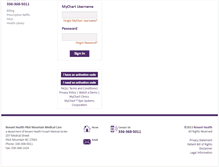 Tablet Screenshot of nhpilotmountainmedicalcare.org